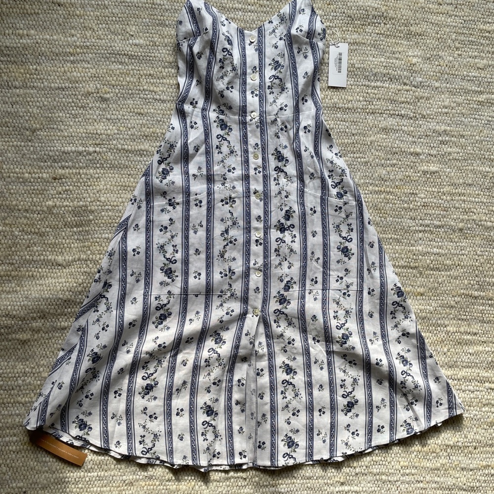 100% Linen Parke Dress from Reformation